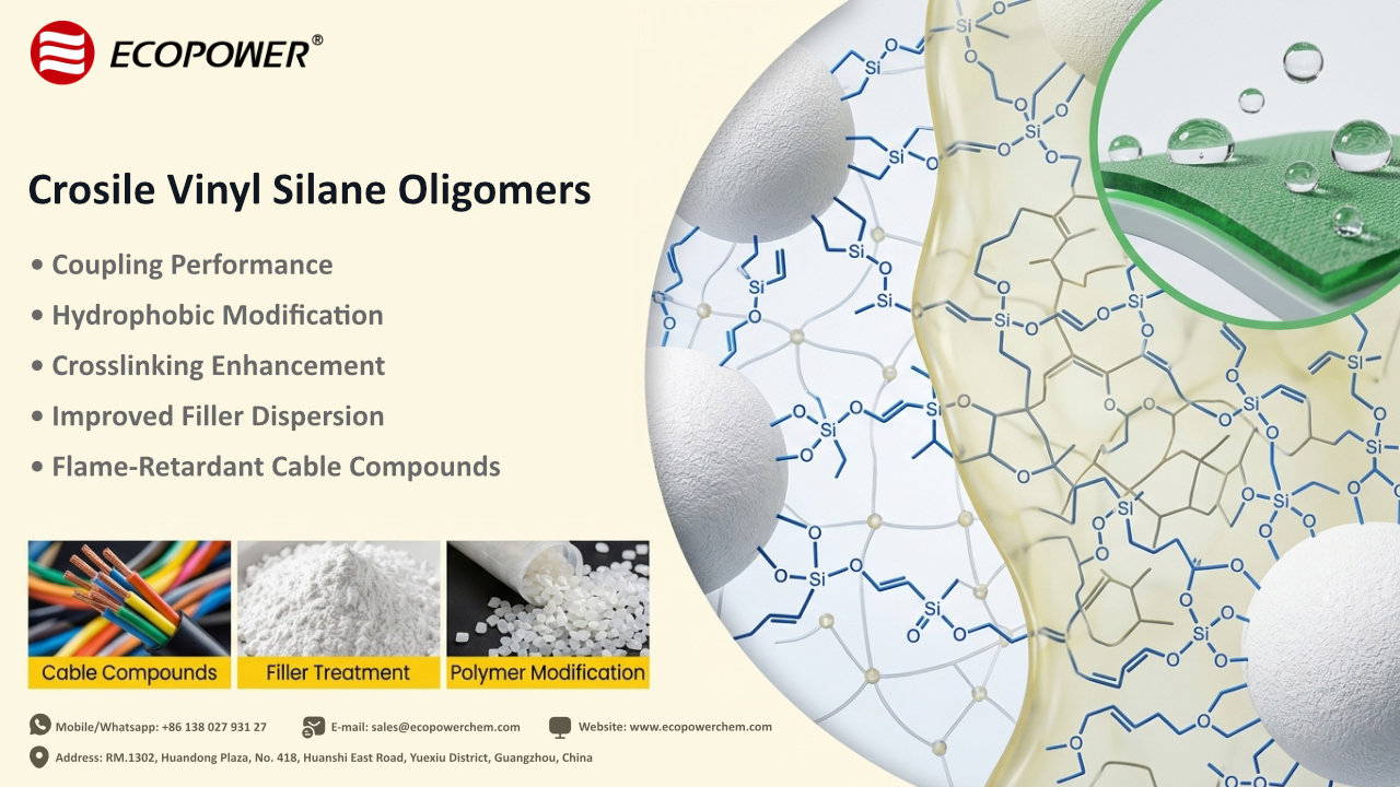 Crosile Oligomeri di silano vinilico — soluzione unica di accoppiamento · idrofobica · soluzione di reticolazione